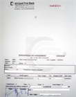Reçu  de versement du capital social